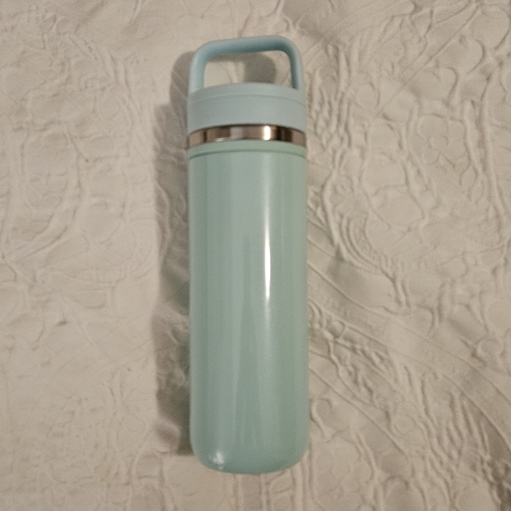 Aqua Stainless Steel All In One Travel Mug, Tea Sorage And Strainer